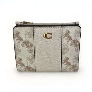 Coach Horse & Carriage Chalk Wallet